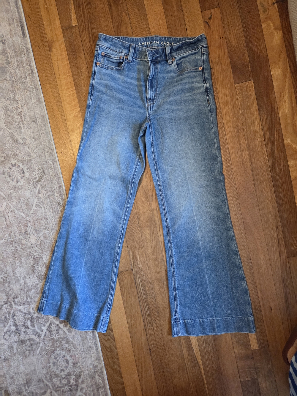 American Eagle Outfitters Womens's Light Blue Bootcut Jeans